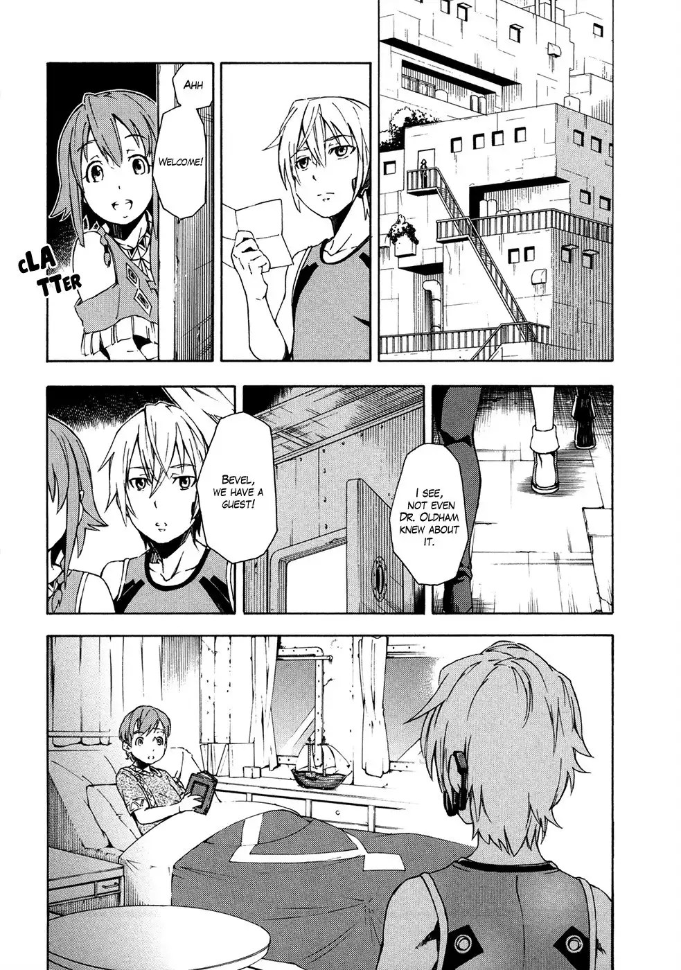 Suisei no Gargantia Chapter 5 34